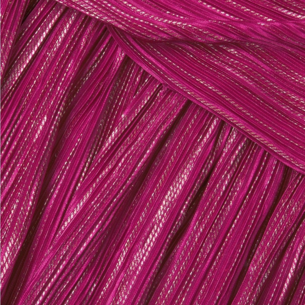 NWT Lilly Pulitzer Jessamie Pink Metallic Shimmer Mini Dress in Mulberry Foil 8 - Picture 6 of 13